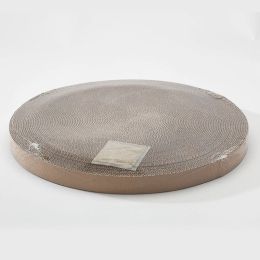 Crumb-free Cat Toy Corrugated Bowl-shaped Three-in-one Multifunctional Cat Scratch Board (Option: Replacement core)