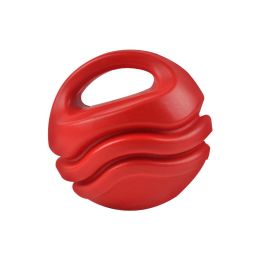 Bite-resistant Dog Molar Bite Toy Pet Ball Outdoor Training (Option: Single Handle Ball Large)