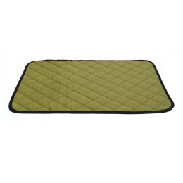 Pet Diaper Pad Reusable Washable Absorbent Non-Slip Waterproof Diaper Diaper Non-Wet; Dog Diaper Pad (Color: Yellow-green, size: L)